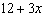Is the polynomial linear or nonlinear?   A)  linear B)  nonlinear