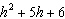 Write an expression that represents the length of the missing base of this triangle. Its area is   .  