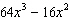 Factor the polynomial expression completely.  