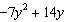 Factor the polynomial expression completely.  