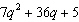 Factor the trinomial. If the trinomial cannot be factored over the integers then write that it is prime.   A)    B)    C)    D)  prime