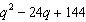 Factor the polynomial expression. If the polynomial cannot be factored write the answer as prime.   A)    B)    C)    D)  prime