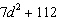 Factor the polynomial expression completely. If the polynomial cannot be factored write the answer as prime.   A)    B)    C)    D)  prime