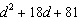 Factor the polynomial expression. If the polynomial cannot be factored write the answer as prime.  