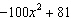 Factor the polynomial expression. If the polynomial cannot be factored write the answer as prime.  