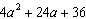 Factor the polynomial expression completely. If the polynomial cannot be factored write the answer as prime.  