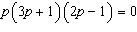 Solve the equation using the zero-product property.   A)    B)    C)    D)   