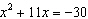 Solve the equation.  