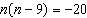 Solve the equation.  