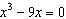 Solve the equation.  