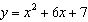 Find the vertex of the given equation and determine whether it is a maximum or minimum point.  