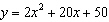 Find the x- and y-intercepts of the equation.  