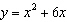 Graph the equation using symmetry. Label the vertex and the x- and y-intercepts.    