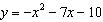 Graph the equation using symmetry. Label the vertex and the x- and y-intercepts.    