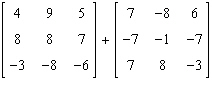 Perform the matrix operation as indicated.   A)    B)  Not possible C)    D)    E)   