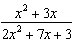 Simplify the rational expression.   A)    B)    C)    D)   