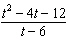 Simplify the rational expression.   A)    B)    C)    D)   