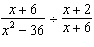 Divide the rational expression. Simplify.   A)    B)    C)   