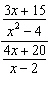 Simplify the complex fraction.   A)    B)    C)   