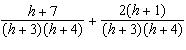 Add or subtract the rational expressions. Reduce the final answer.   A)    B)    C)   