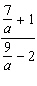 Simplify the complex fraction.   A)    B)    C)   