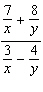 Simplify the complex fraction.   A)    B)    C)   