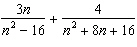 Add or subtract the rational expressions. Reduce the final answer.  