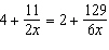 Solve the equation.   A)    B)    C)  no solution