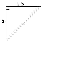 The pair of triangles are similar. Find the value of the unknown side x .    