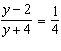 Solve the proportion.  