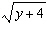 Evaluate the radical expression for the given value of the variable. If the square root does not exist select not real as the answer.   for   A)    B)  3 C)    D)  not real