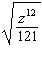 Simplify the expression. Assume that the variable has positive values.   A)    B)    C)    D)   