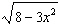 Evaluate the radical expression for the given value of the variable. If the square root does not exist write not real as the answer.   for  