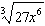 Simplify the expression. Assume that the variable has positive values.  