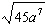 Simplify the radical expression. Assume that all variables under the radical represents positive values.   A)    B)    C)    D)   