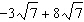 Add or subtract the radical expressions. Assume that all variables under radicals represent positive values. Simplify your answer.   A)    B)    C)  13.23 D)  29.10