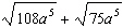 Add or subtract the radical expressions. Assume that all variables under radicals represent positive values. Simplify your answer.  