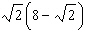 Multiply and simplify.  