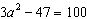 Solve the quadratic equation by using the square root property.   A)    B)    C)    D)  no solution