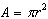 A circular park is 120000   . The formula for the area of the park is   where A is area in   and r is the radius in ft . What is the radius of the park? Round to two decimal places.