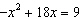 Solve the quadratic equation. Give both the exact solution(s) and solution(s) rounded to two decimal places.  