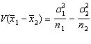 The variance of   is   .