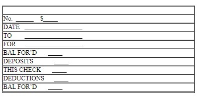 Matthew wrote check number 117 on June 12, 20-- in the amount of $255 to The College BookStore for books. His previous balance was $926.00. Fill out the check stub below.   