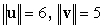 Determine   if   , and   , where   is the angle between u and v. Round answer to two decimal places. A)    B)    C)    D)    E)   