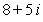Find the trigonometric form of the complex number shown below.   A)    B)    C)    D)    E)   