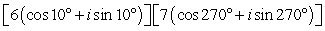 Perform the operation shown below and leave the result in trigonometric form.   A)    B)    C)    D)    E)   