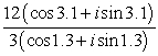 Perform the operation shown below and leave the result in trigonometric form.   A)    B)    C)    D)    E)   