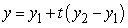 Which set of parametric equations represents the following line or conic?Use   and   .Line: passes through   A)    B)    C)    D)    E)   