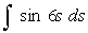 Find the indefinite integral of the following function.   A)    B)    C)    D)    E)   