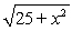If   , use trigonometric substitution to write   as a trigonometric function of   , where   . A)    B)    C)    D)    E)   